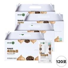 삼육식품 백세습관 흑마늘즙, 120개, 70ml