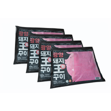 마녀바스켓 광양 칼집 돼지 양념 왕구이 600g, 4개