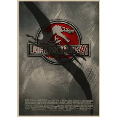 쿠쿠스토어 빈티지 포스터 영화 쥬라기 공원 세계 벽 아트 인쇄 캔버스 생활 홈 장식 그림, 02 20x30cm No Frame, 20 H