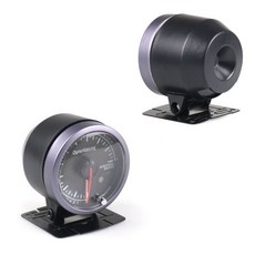 Dynoracing 60MM 블랙 페이스 공기 연료 비율 게이지 피크 기능이 있는 흰색/호박색 조명 협대역 측정기 BX