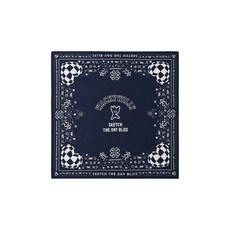 와키윌리 WACKY WILLY 페이즐리 반다나 네이비 WA2501TC34NA 123621