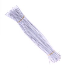 小布的雜貨 DIY毛根扭扭棒 手作材料包 白色100入, 1個, 毛根 - 白色100入, 白色