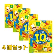 [4개 세트] 아이 IQ 츄어블 오렌지 풍미 45 알갱이 유니 매트 리켄