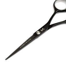 매우 날카로운 일본 블랙 코발트 전문 미용사 가위 및 5인치(5인치), 5.5 inch