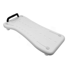Pepe Mobility 손잡이가 달린 욕조 벤치 트랜스퍼 샤워 목욕 시트 성인용 보드 휴대용 및 쉬운 보관, 기본 옵션