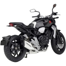 11437311 다이캐스트 미니어처 모형 수집품 바이크 컬렉터 모델 1 18에 적합한 혼다 CB 1000R 2018 오토바이 생일 시뮬레이션 합금 장식품 선물, 블랙