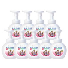 아이깨끗해 핸드워시 용기형 레몬향, 250ml, 9개