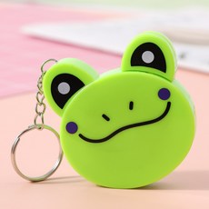 개구리 동물 캐릭터 미니 줄자, 1개, 150cm