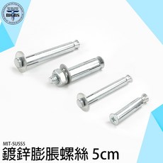 MIT 鍍鋅膨脹螺絲 5cm, 詳見包裝