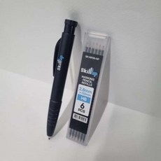 별별 마킹용 홀더펜 2.8mm 현장작업펜, 3) 홀더심/적색/2.8mm/6pcs/스킬업