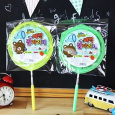 날쌘거북이 야외활동 소풍에 필요한 어린이용품 장난감 모음전어린이집 생일선물 답례품 유치원 어린이집 초등학생 선물포장, 매직잠자리채[메시지스티커2종], 1개