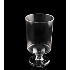 一次性透明高腳杯, 1個, 1個裝