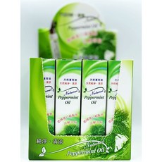 德國進口薄荷油 冷壓萃取滾珠瓶 10ml 食品級 純淨清涼, 1個