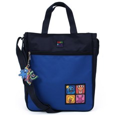 레인보우 프렌즈 고리장식 보조가방 크로스 학원가방