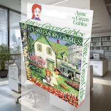 빨강머리 앤 메모리게임 꽃나들이 가정 파티 집단활동 보드게임 학교 관찰력