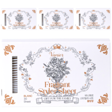 바니에르 향기 부스터 의류관리기시트 스타일러 블랑향 개별포장 30p, 30개입, 4개