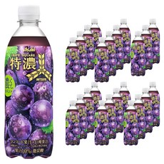 미츠야 엑스트라 리치 그레이프 스쿼시 페트, 24개, 500ml