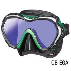 游龍潛水 TUSA M-1007S PARAGON S 抗UV單面鏡 潛水單面鏡, QB-EGA
