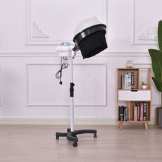 헤어 케어 스티머 스팀기 크리닉 미용실 두피 모발 보습, 220V 발 히터모자포함 K-209, 기본 모델명/품번