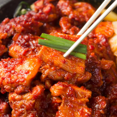 기사식당 제육볶음 100% 한돈 특허양념 돼지불백 돼지불고기, 1세트, 500g