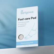 바리고와 풋패드 보습 실리콘 풋케어 각질 제거, 2개입
