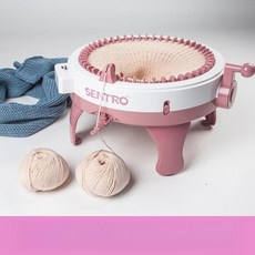 기계 목도리 제작기 강아지 옷 제작 털모자 자동 편직기, 48니들 대형 직조기, 1개