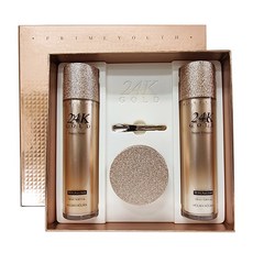 홀리카홀리카 프라임 유스 24K 골드 리페어 3종 스킨케어 세트, 1세트