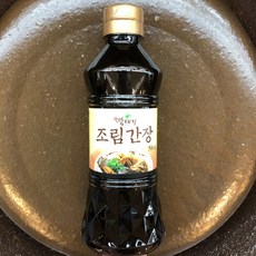 옛맛뚝배기 [조림(진간장) 국산100%] 500ml, 1개