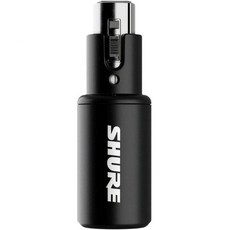 Shure 슈어 MVX2U 디지털 오디오 인터페이스 XLR-USB 변환 어댑터 헤드폰 출력 포함: 다이내믹 마이크/콘덴서 마이크/스트리밍/보컬 및 악기 녹음/모니터링/팬텀 파, Second Generation (Smartphone