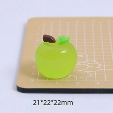 미니어처 플랫 백 레진 카보숑 헤어핀 스크랩북킹 홈 데코 공예, 1. Type 4, 1개