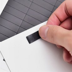 앤플랜잇 커팅식 자석 스티커 잘라쓰는고무자석판, 30 x 10mm (75P)