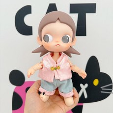 팝마트 지거 Zsiga 20cm 액션 피규어 인형 BJD 인형옷 상의 팬츠 세트