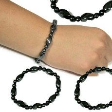 건강 자석팔찌 목걸이 게르마늄 마그네틱 팔찌줄, 자석팔찌 [A형], 1개