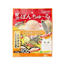 INABA 啾嚕 雞肉綜合 貓咪點心 奢華果凍杯, 437g, 1個, 雞肉綜合TSC-118
