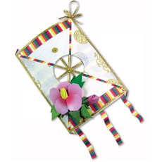 무궁화 장식연 종이접기