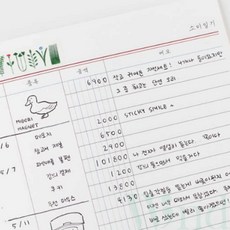 위랜드 소비일기 세트