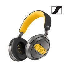 Sennheiser耳罩式耳機，舒適佩戴，高解析音質，黃色個性點綴, 黃色, MOMENTUM 4 Wireless