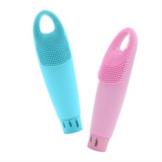저자극 실리콘 미세 진동 클렌징 브러쉬 피부관리기 진동클렌징 피부마사지기 진동클렌저 30대여성, 상세페이지참조