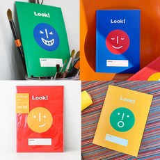 코야키즈 얼굴노트 4종세트, 4종(8칸노트/그림일기/영어/알림장)