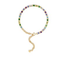 디니홀 슈가 옹브레 9K 옐로 골드 테니스 브레이슬릿