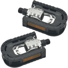 라이팡 자전거 페달 접이식 페달 9/16인치 산악 도로 플랫폼 전기 자전거용 넓고 평평한 사이클링 도심 출퇴근 MTB, 1개