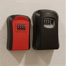유라점빵 열쇠 보관함 현관키보관함, 중 레드
