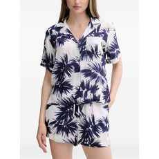 DKNY 나뭇잎 프린트 잠옷 세트