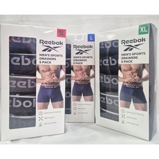 에어로쿨 리복 남성 남자 드로즈 브리프5종세트ss106