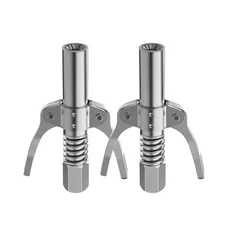 NPT1/8 "그리스 건 커플러 10000PSI 듀얼 핸들 헤비 듀티 퀵 릴리스 노즐 홈 휴대용 손 도구, 04 Grease Gun Coupler-B