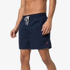 RALPH LAUREN 拉夫勞倫 POLO 男士沙灘裝泳裝組合海軍短褲