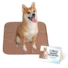EZwhelp 재사용 가능한 강아지 소변 패드 - 강아지용 방수 훈련 패드 - 세탁 가능 & 위생 - 둥근 모서리 - 라미네이트 경량 내구성 - 강아지 훈련 및 분비를 위한