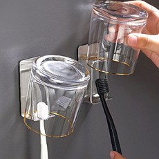 치약 칫솔 거치대 스프링 나선형 욕실 세면대 위생용품 정리 수납 홀더, 1개, 상세페이지 참조