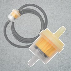 오토티엔 오토바이 바이크 고무호스 클램프 연료호스 휴엘필터, 1개, filter(휴엘필터)