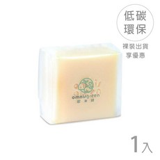omnisgreen 歐米綠 招福艾草平安皂 手工冷製皂, 1個, 低碳包裝,無香款（適合小嬰兒）